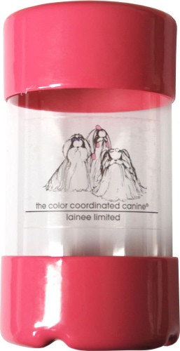 Lainee - band container small pink - pojemnik na gumki różowy, mały