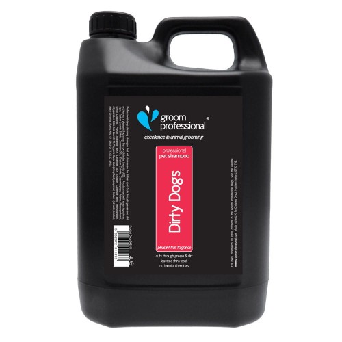 Groom Professional - Dirty Dogs - szampon do mocno zabrudzonej sierści, 4 l