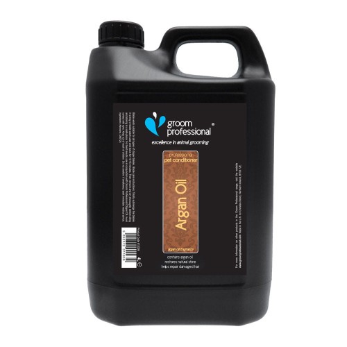 Groom Professional - Argan Oil Conditioner - odżywka nawilżająca z olejem arganowym, 4 l