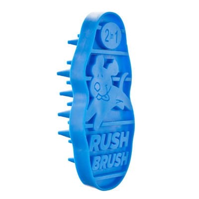 Oster - Rush Brush - gumowa szczotka do wyczesywania i kąpieli