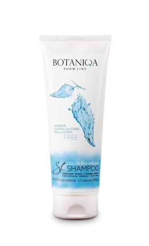 Botaniqa - Show Line Color Enhancing Shampoo - szampon rozświetlający do szaty białej i jasnej, 250 ml