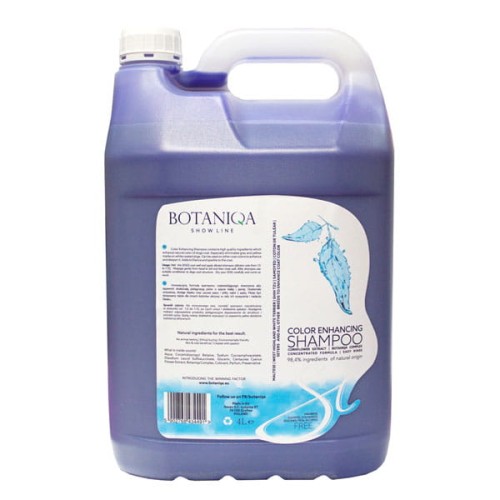Botaniqa - Show Line Color Enhancing Shampoo - szampon rozświetlający do szaty białej i jasnej, 4 l