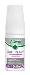 dr Seidel - Deo - spray z chlorheksydyną do odświeżania oddechu, ogranicza powstawanie kamienia nazębnego, 50 ml