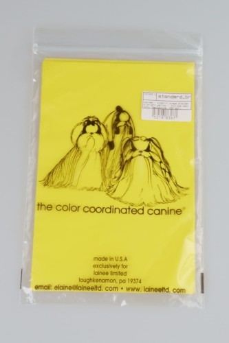 Lainee - plastic wraps standard bright yellow - foliowe papiloty jasnożółte, 250 szt.