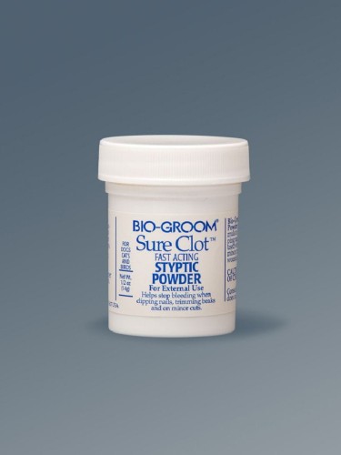 Bio-Groom - Sure Clot - zasypka do tamowania krwawienia, 14 g