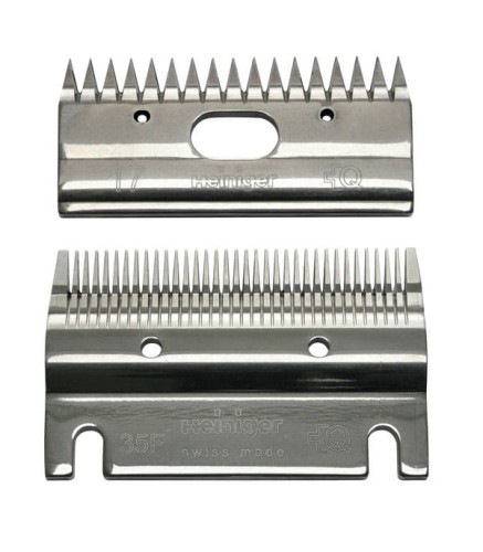 Heiniger - 35F/17 - komplet ostrzy dla koni, bydła wysokość strzyżenia 1-2 mm