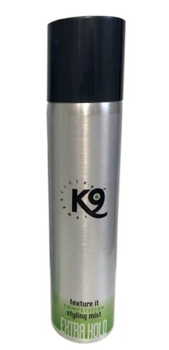 K9 - Texture It, Styling Mist, Extra Hold - mgiełka stylizująca, mocno usztywniająca włosy, 300 ml