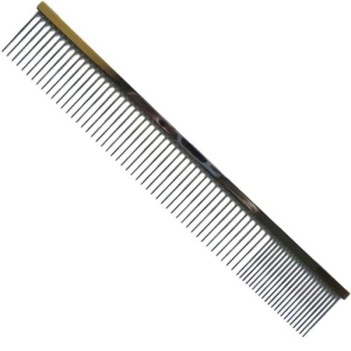 4Paws - grzebień metalowy duży, dł. igieł 3,2 cm, rozstaw 80/20, dł. całkowita 24,5 cm