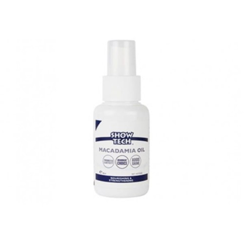 Show Tech - Macadamia Oil - odżywczy i wzmacniający olej do włosów i skóry w sprayu, 60 ml