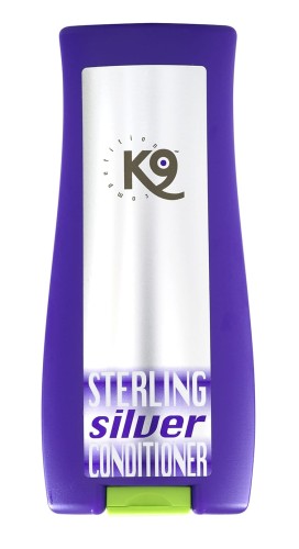 K9 - Sterling Silver Conditioner - odżywka uwydatniająca biały i jasny kolor sierści, 300 ml