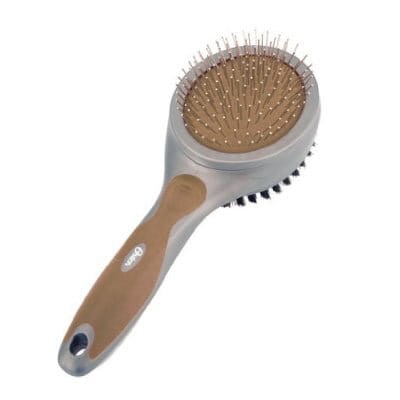 Oster Premium - Combo Brush - szczotka dwustronna 2 w 1, bezpieczne piny + miękkie włosie