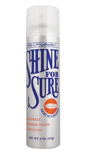 Chris Christensen - Shine For Sure - spray nabłyszczający, antystatyczny, 113 g