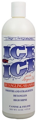 Chris Christensen - Ice on Ice Detangling Shampoo - szampon rozkołtuniający z olejkiem arganowym, 473 ml