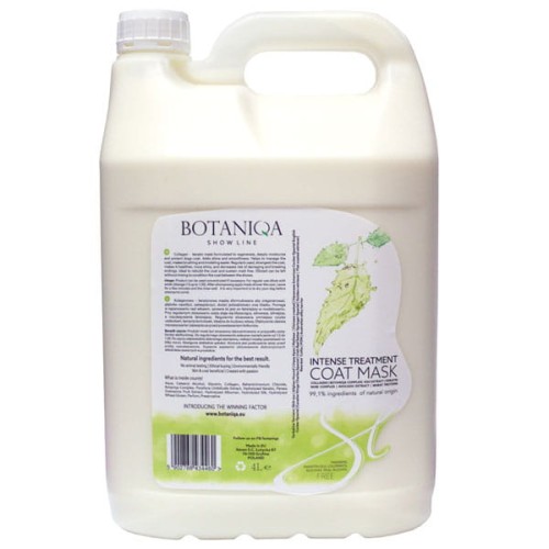 Botaniqa - Show Line Intense Treatment Coat Mask - kolagenowo-keratynowa maska nawilżająca, 4 l