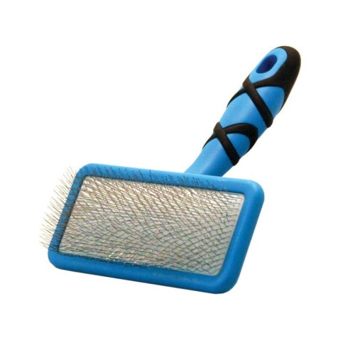 Groom Professional - Medium Flat Slicker - miękka szczotka pudlówka, średnia