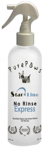 Pure Paws - Star Line No Rinse Express - preparat usuwający plamy moczu z sierści, 473 ml