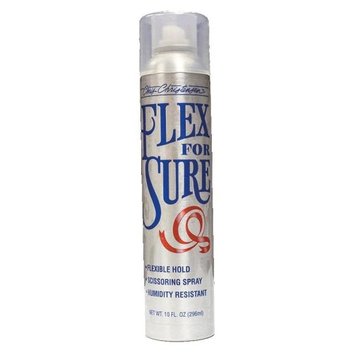 Chris Christensen - Flex for Sure - odżywczy spray do stylizacji, lekki lakier utrwalający fryzurę, 296 ml